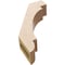Ekena Millwork 3-inch W x 10-inch D x 14-inch H Aspen Rough Cedar Woodgrain TimberThane Knee Brace, Primed BRCUR03X10X14ASPRCPR - alternate 6